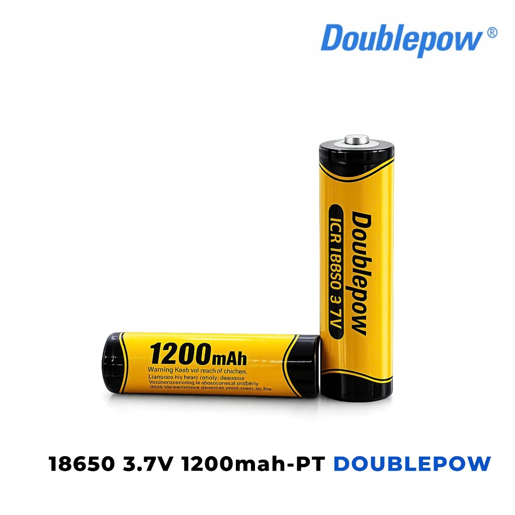 Pin sạc Lithium Doublepow 18650 3.7V 1200mAh-JT, 1200mAh-JT, 3.7V 2000mAh-JT , 3.7V 2500mAh,  3.7V 3
