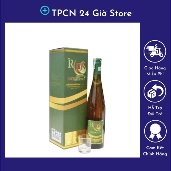 RD Fresh Plus Thái Lan - Nước Enzyme Hoa Quả Tươi Từ 15 Loại Trái Cây Và Thảo Mộc ( 750ml )