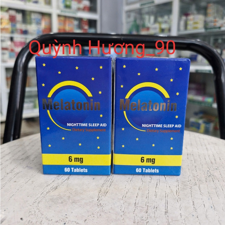 Viên uống MELATONIN 6mg lọ 60 viên giúp tạo giấc ngủ sâu tự nhiên