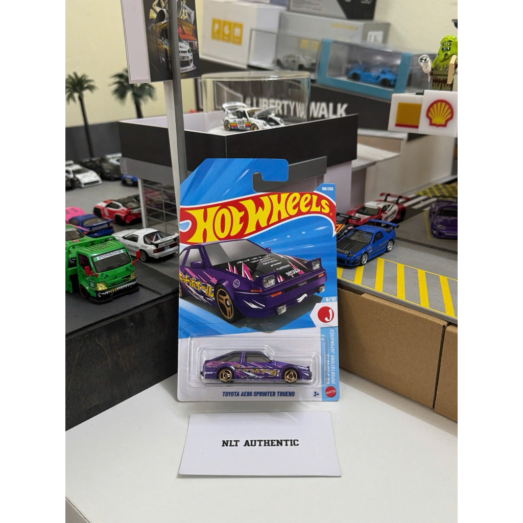 Xe Hotwheels TOYOTA AE86 SPRINTER TRUENO