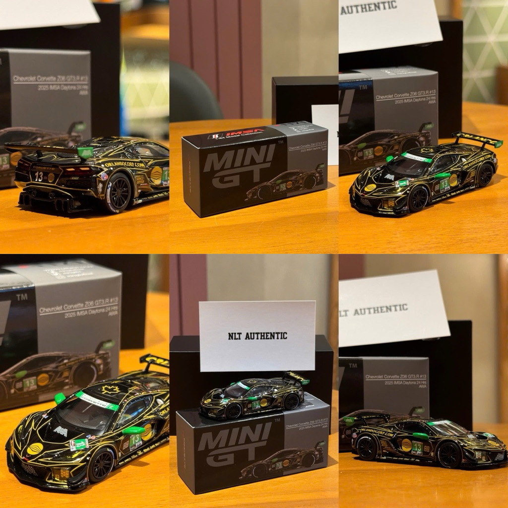 ( Newseal ) Minigt Chevrolet Corvette Z06 GT3.R #13 2025 IMSA Daytona 24 Hrs AWA