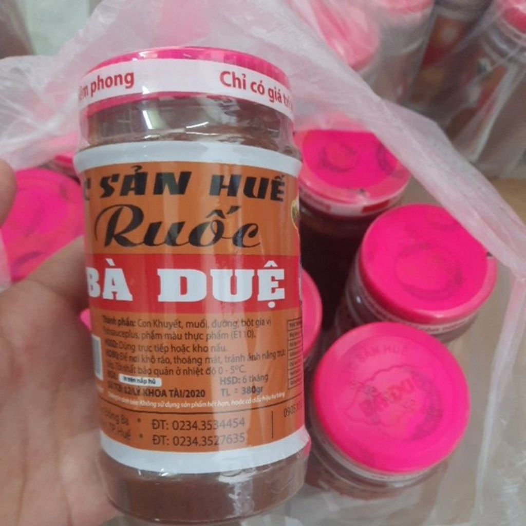 Mắm ruốc Bà Duệ
