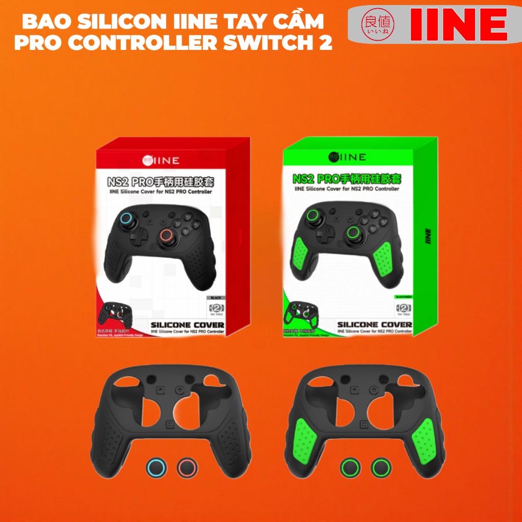 Bao Silicon IINE Tay Cầm Pro Controller Switch 2