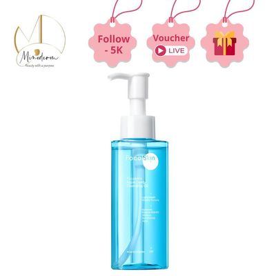 Dầu tẩy trang FOCALSKIN Aqua Deep Cleansing Oil giúp làm sạch lớp trang điểm, dịu nhẹ 100ml