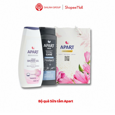 Set quà tặng APART chăm sóc cơ thể toàn diện cho nam giới sữa tắm