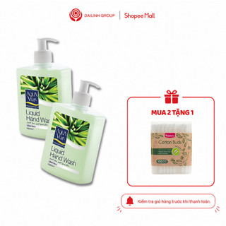 Nước Rửa Tay Diệt Khuẩn Aquavera, Sạch Khuẩn, Không Khô Da tinh chất lô hội 500ml