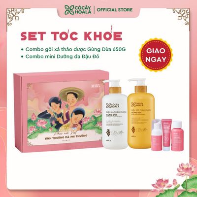 [HỎA TỐC] Set Quà 20.10 Chăm Sóc Toàn Diện Cỏ Cây Hoa Lá Dành Tặng Người Thương Kèm Hộp Quà