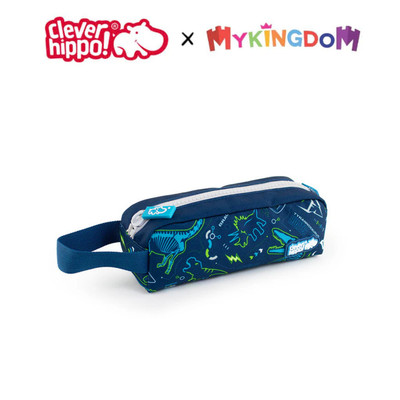Hộp Bút Classic Khủng Long Thundersaur CLEVER HIPPO HT0129/BLUE
