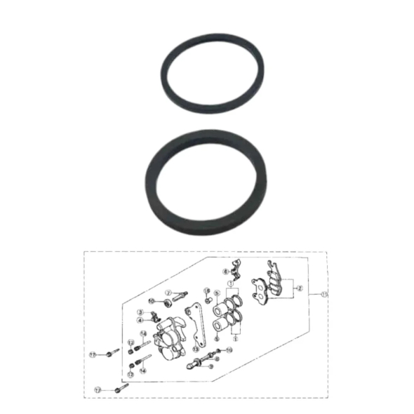 Ron piston, pít tông heo dầu xe WAVE 100, WAVE 110 chính hãng