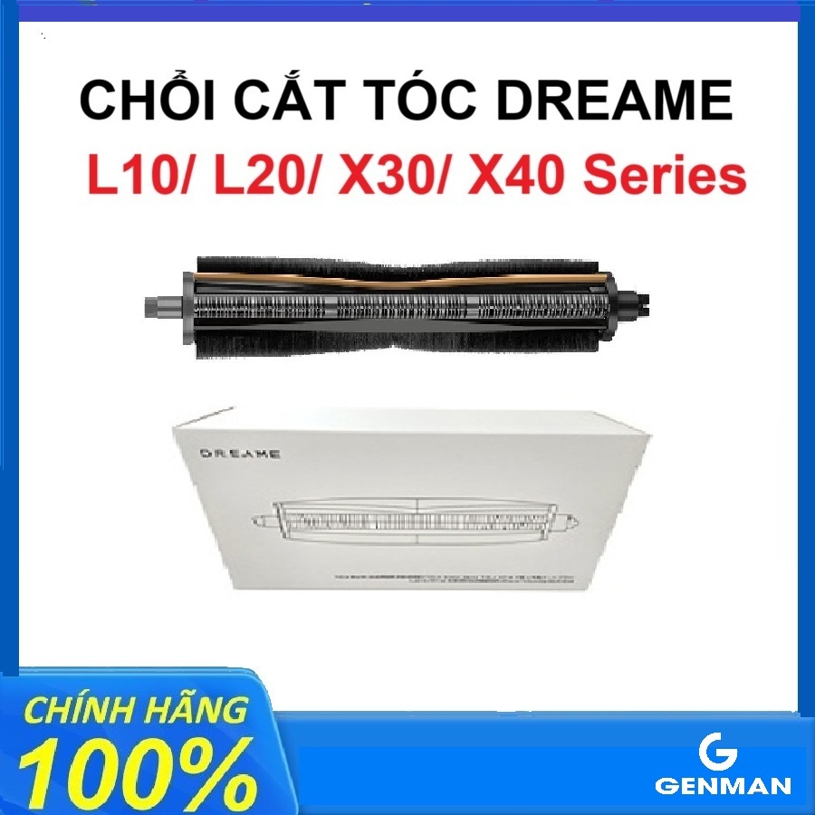 Chổi chính Tricut cắt tóc rối dùng cho robot Dreame L10S Ultra, L10 Prime, L20 Ultra, X20, X30 Ultra