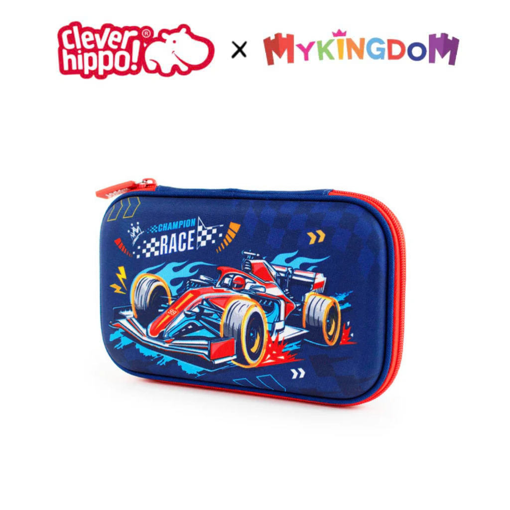 Hộp Bút 3D Champion Race - Dash Blue CLEVER HIPPO HC1115/BLUE