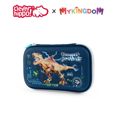 Hộp Bút 3D Khủng Long Thundersaur CLEVER HIPPO HT1116/BLUE