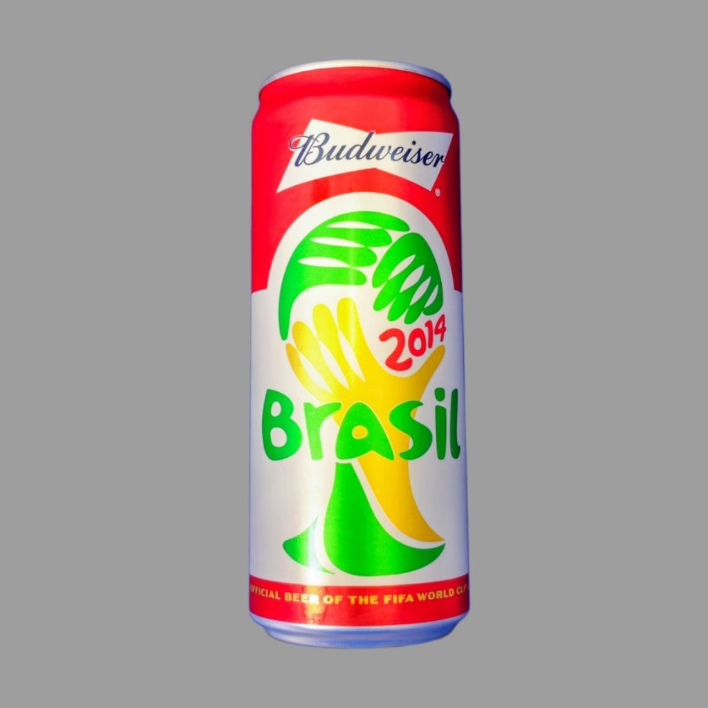 (sưu tầm) World Cup 2014 01 lon nguyên trong bộ Budweiser Việt Nam World Cup 2026