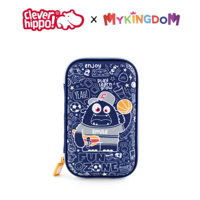 Hộp Bút 3D Cool & Fun CLEVER HIPPO HC1117/BLUE