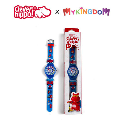 Đồng Hồ Clever Watch Fire Truck CLEVER HIPPO WB015/BLUE