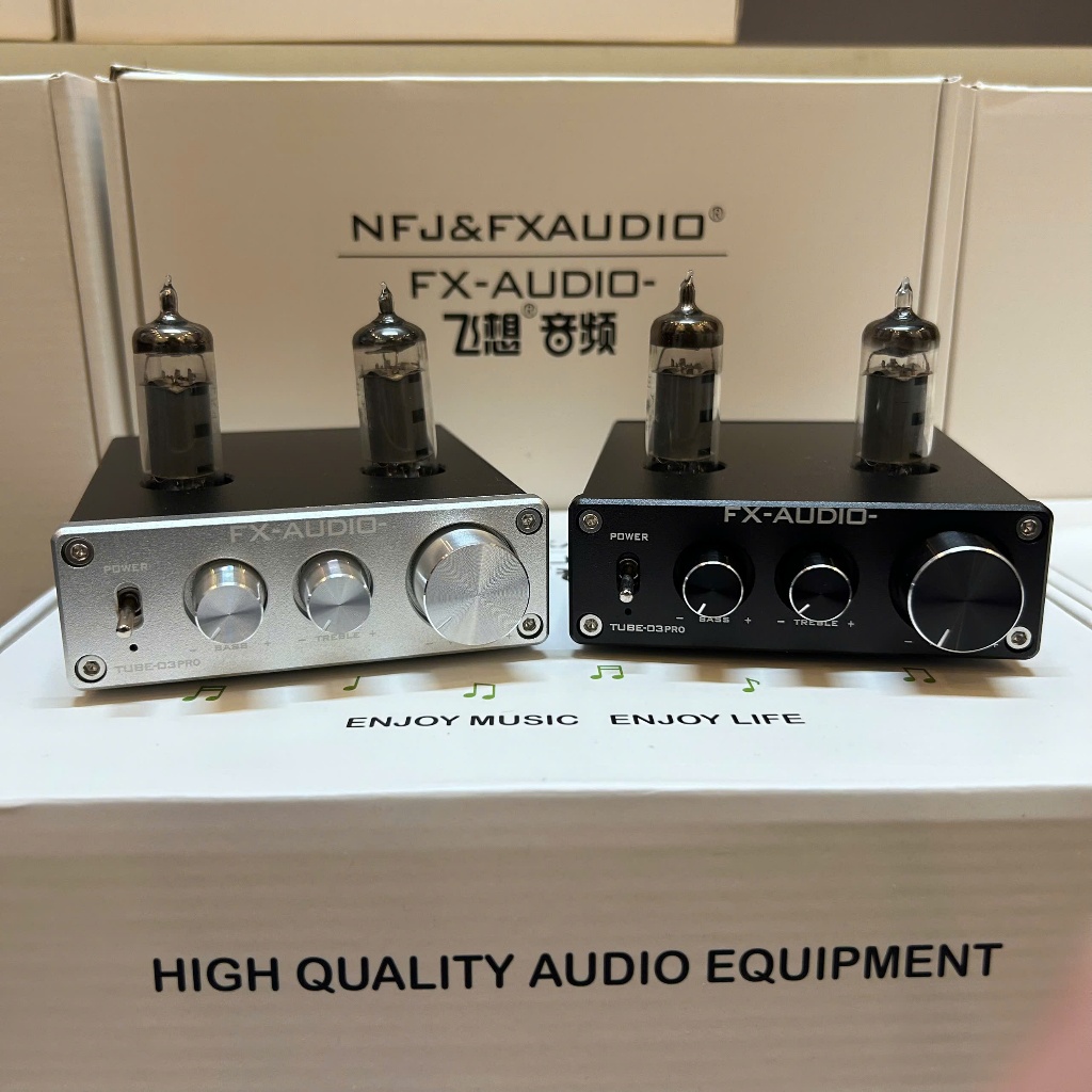 BỘ KHUẾCH ĐẠI CHỈNH ÂM FX AUDIO TUBE-03 Pro PREAMPLIFIER ĐÈN, CHỈNH BASS-TREBLE