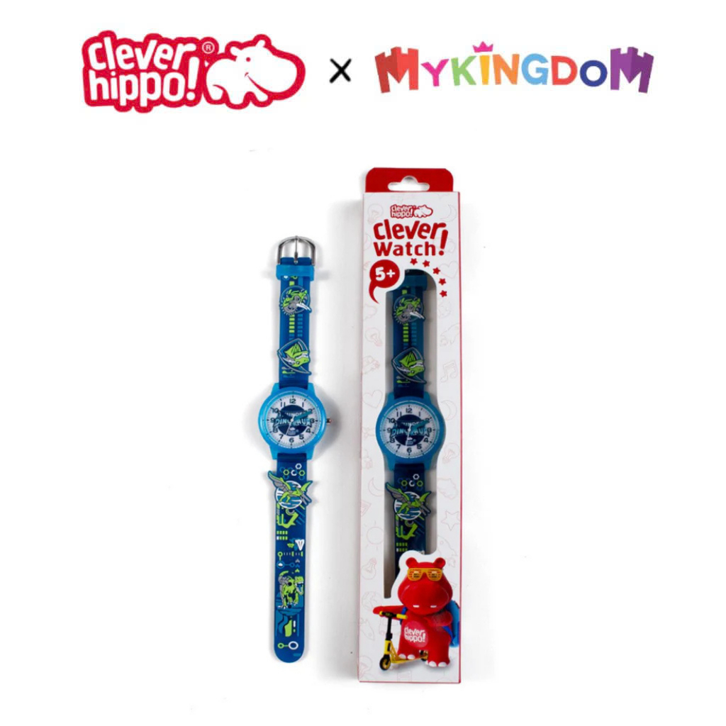 Đồng Hồ Clever Watch Dino Warriors CLEVER HIPPO WB015/DARKBLUE