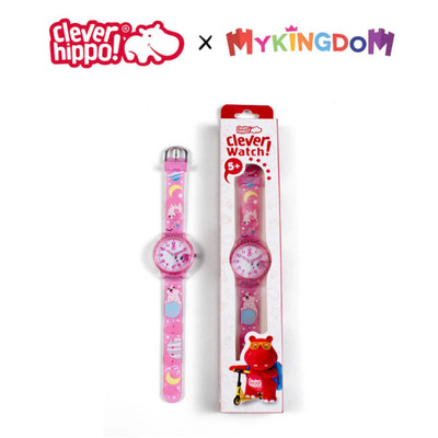 Đồng Hồ Clever Watch Kitty Pinky Jelly CLEVER HIPPO WG014/PALEPINK