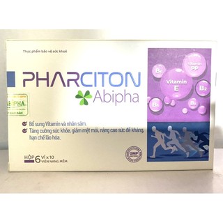 Abipha BỒI BỒ CƠ THỂ PHARCITON PLUS 60 Viên. uônng