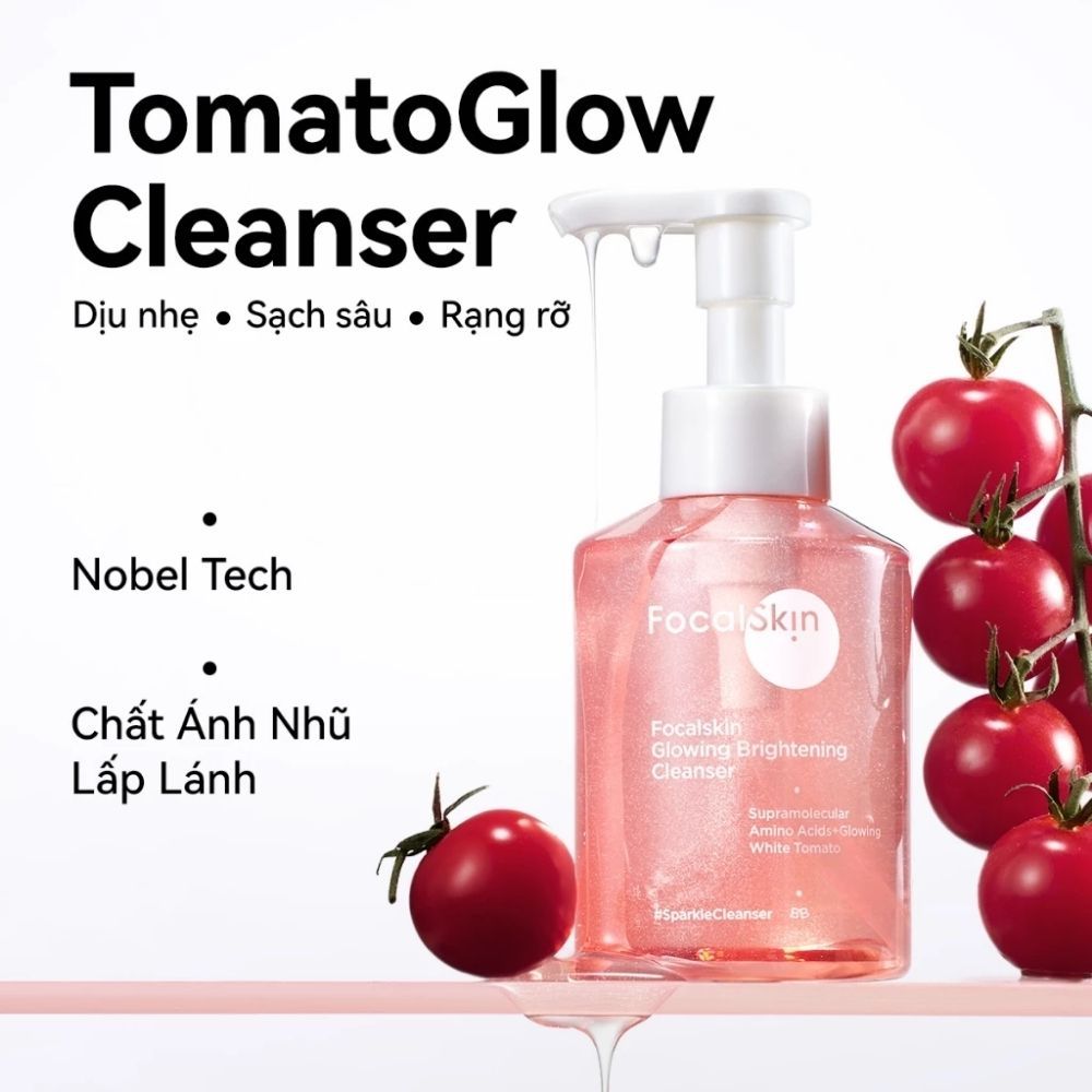 Ảnh 9 của Sữa rửa mặt FOCALSKIN GLOWING BRIGHTENING CLEANSER giúp làm sạch bụi bẩn và dầu thừa trên da 115g