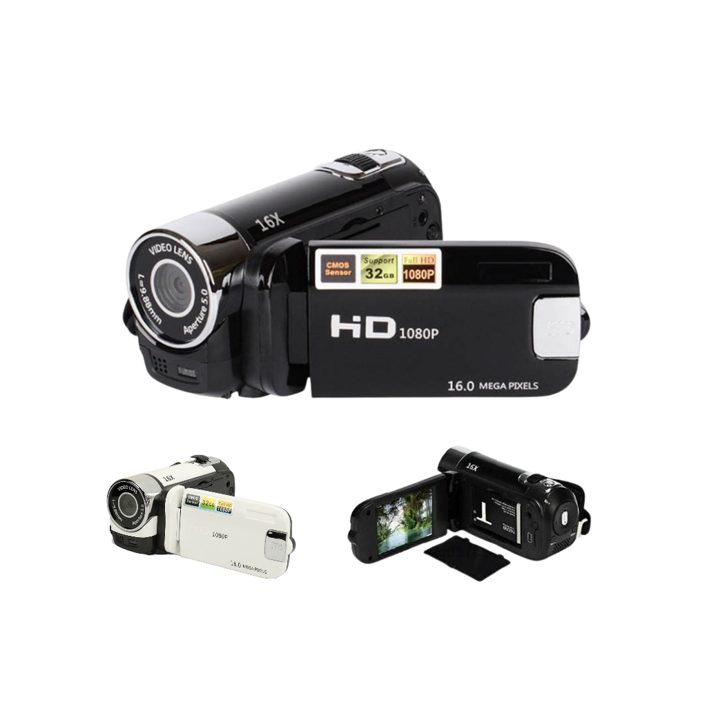 [Tặng thẻ nhớ] Máy quay số cầm tay digital handy camera - quay chụp kĩ thuật số VHS 48MP, màn hình lật, Y2K by meober | BigBuy360 - bigbuy360.vn