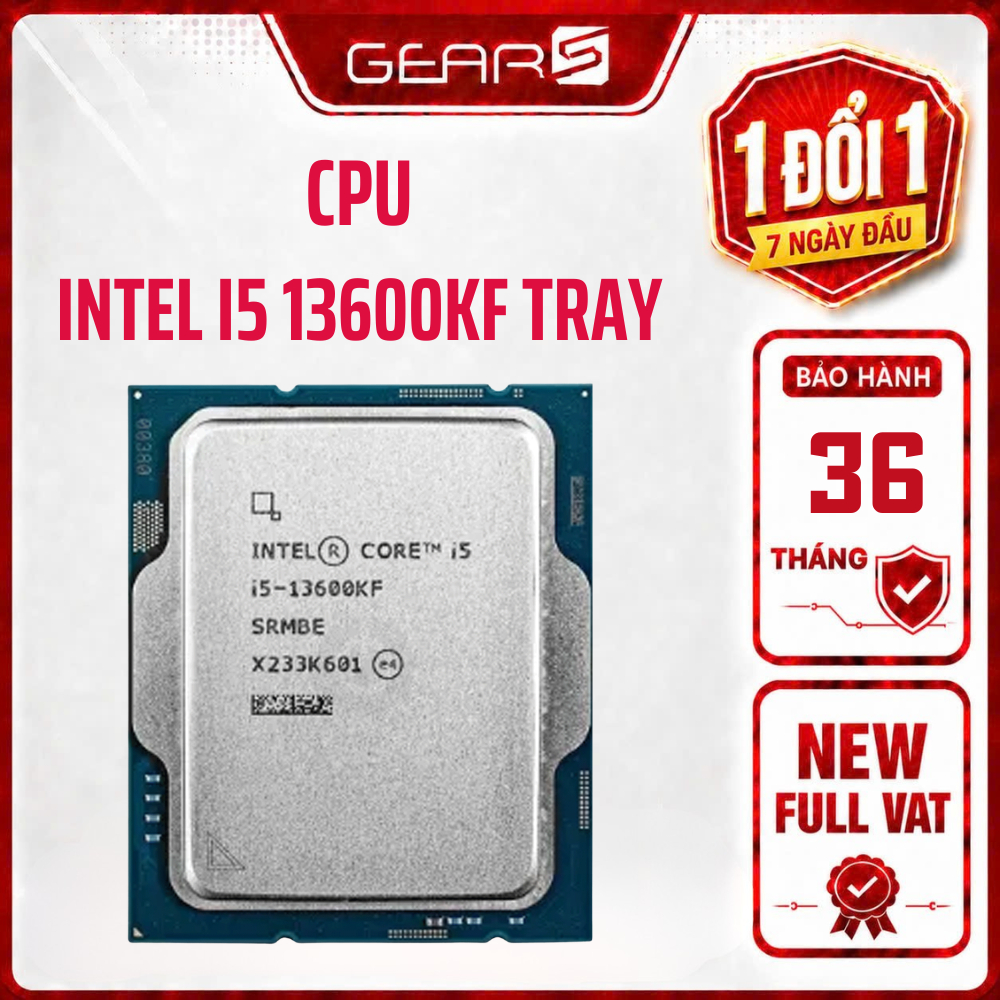 [FULL VAT] CPU Intel Core I5 - 13600KF - Bảo Hành 36 tháng