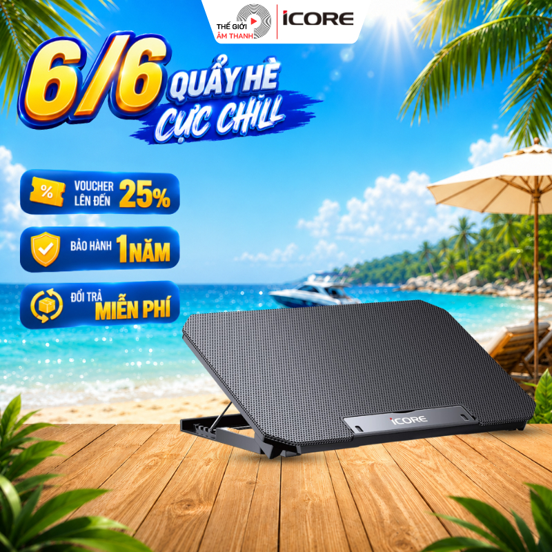 Đế Tản Nhiệt Laptop iCore Q100 - THẾ GIỚI ÂM THANH