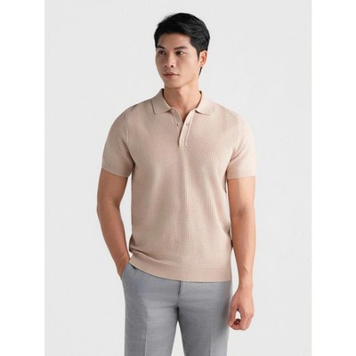 Owen - Áo len Regular Fit ALP256025N màu Be chất liệu Viscose nylon