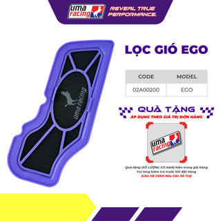 Lọc Gió Xe Máy UMA Racing Cho Yamaha Mio / Ego / Nouvo 115 / Fino – Hỗ Trợ Khí Nạp, Vận Hành Mượt Mà