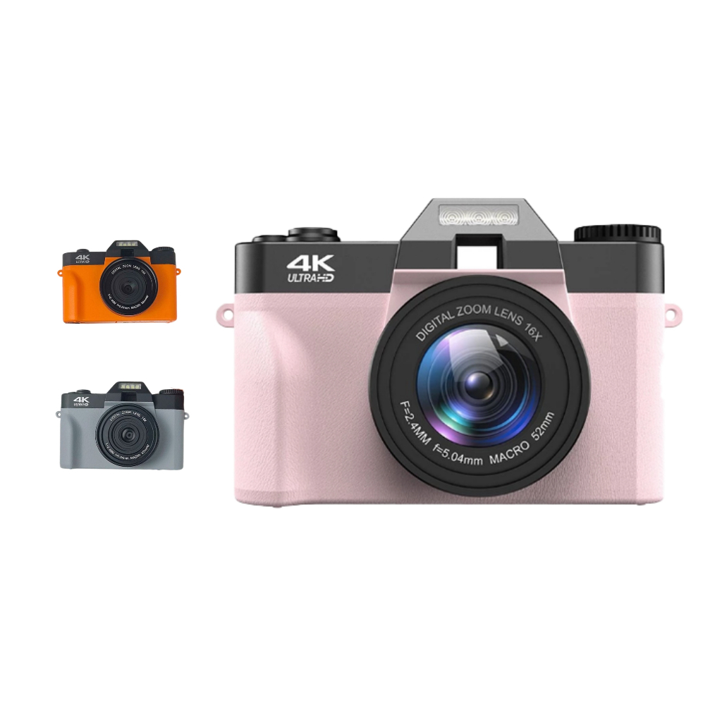 [Tặng thẻ nhớ] Máy Chụp Hình Retro 48MP Quay phim 4K WiFi  - giả lập màu phim, quay video slow-mo lens wide by Meober | BigBuy360 - bigbuy360.vn