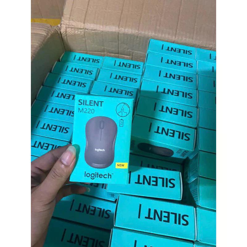 Chuột không dây Logitech Silent M220