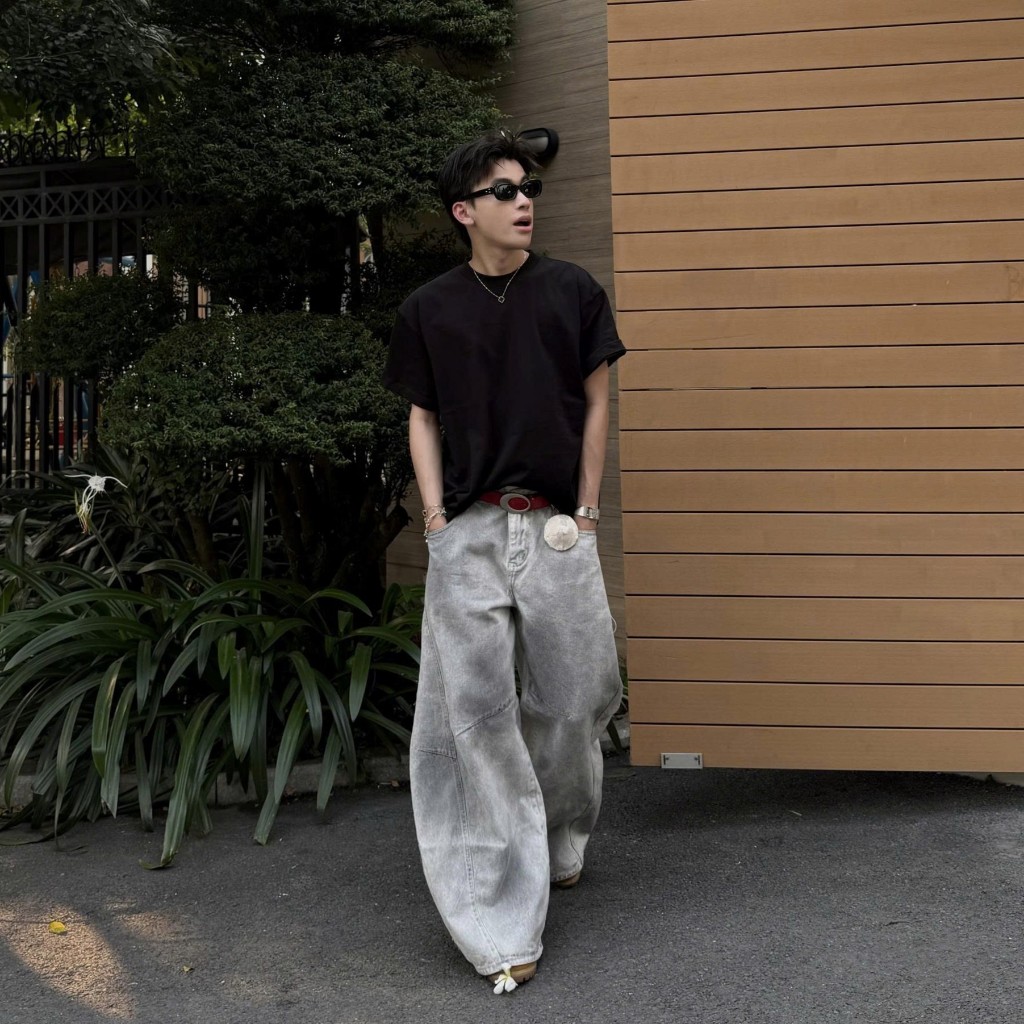 Bad Choices | Quần Wide-leg Jeans form Balloon ống rộng | BigBuy360 - bigbuy360.vn