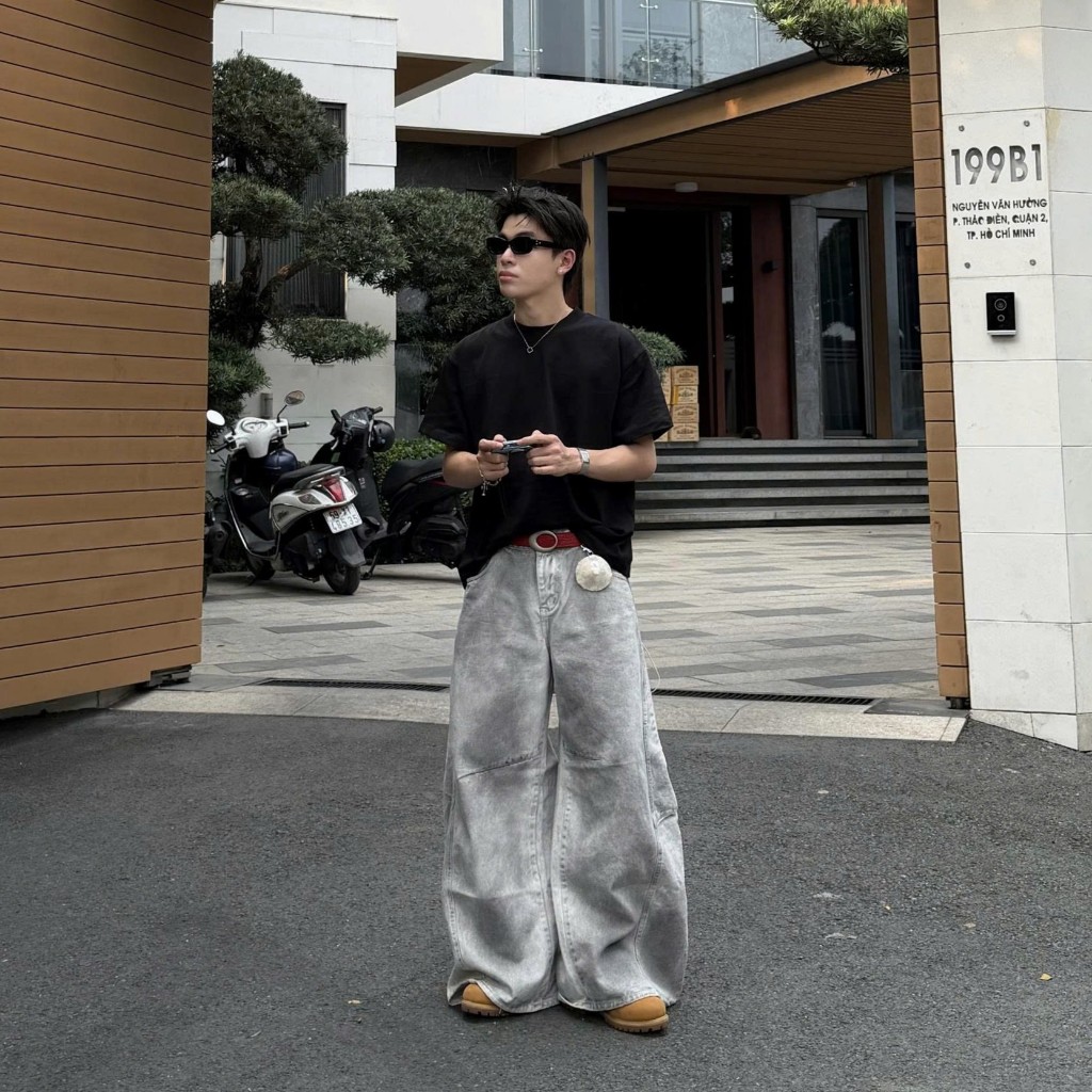 Bad Choices | Quần Wide-leg Jeans form Balloon ống rộng | BigBuy360 - bigbuy360.vn
