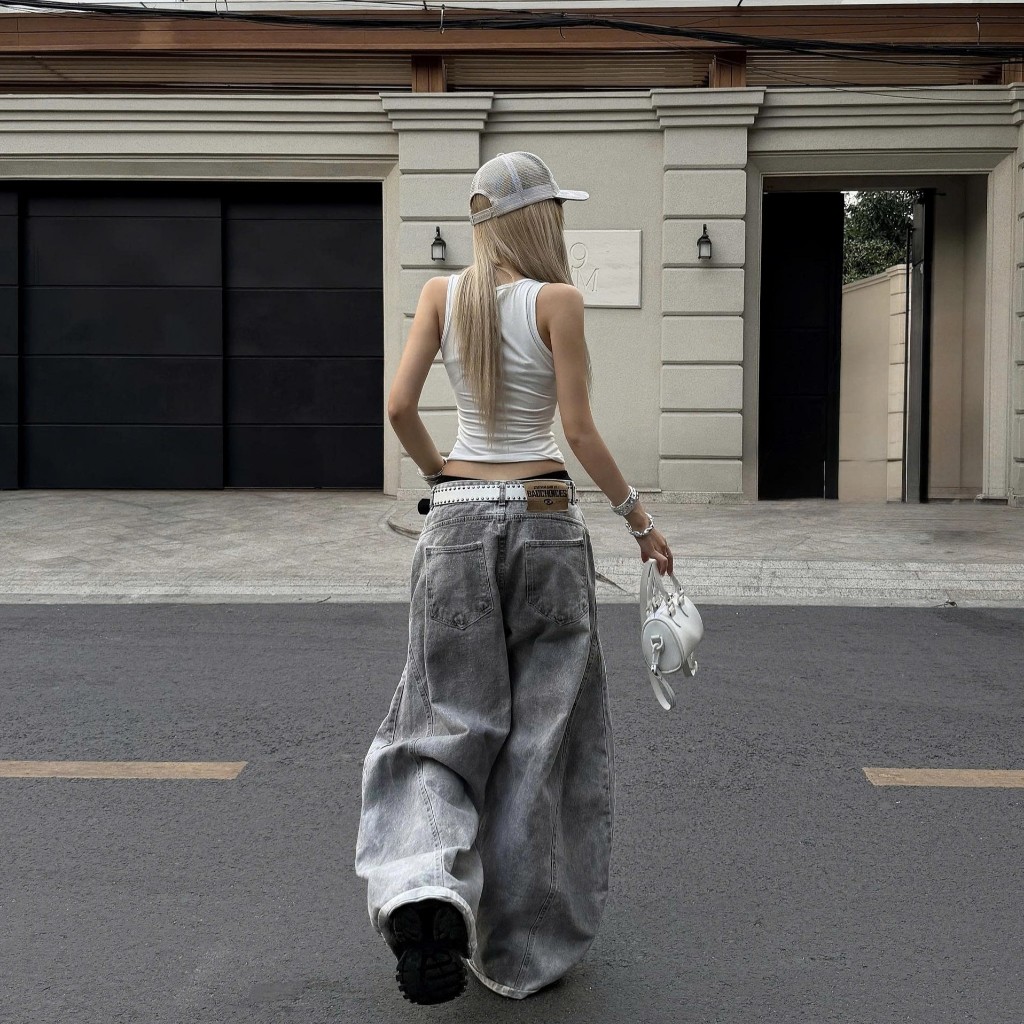 Bad Choices | Quần Wide-leg Jeans form Balloon ống rộng | BigBuy360 - bigbuy360.vn