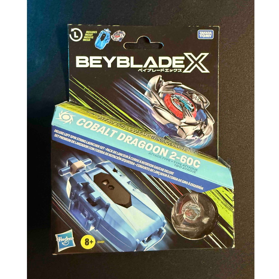 *( Bản nội địa Mỹ )*  HASBRO BEYBLADE X STATER COBALT DRAGOON 2-60C
