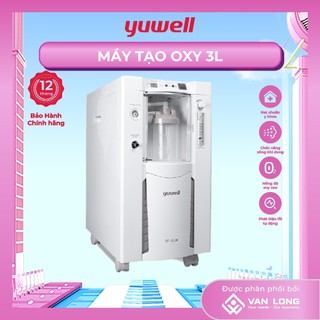 Máy tạo oxy Yuwell 7F-3DW Hỗ trợ hô hấp - Bảo hành chính hãng 12 tháng