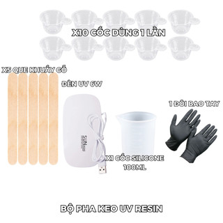 Bộ Dụng Cụ Pha Keo Epoxy Resin, Chất Liệu Silicone