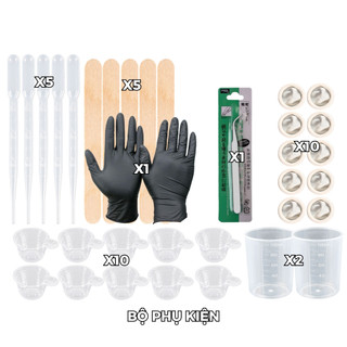 Bộ Dụng Cụ Pha Keo Epoxy Resin, Chất Liệu Silicone
