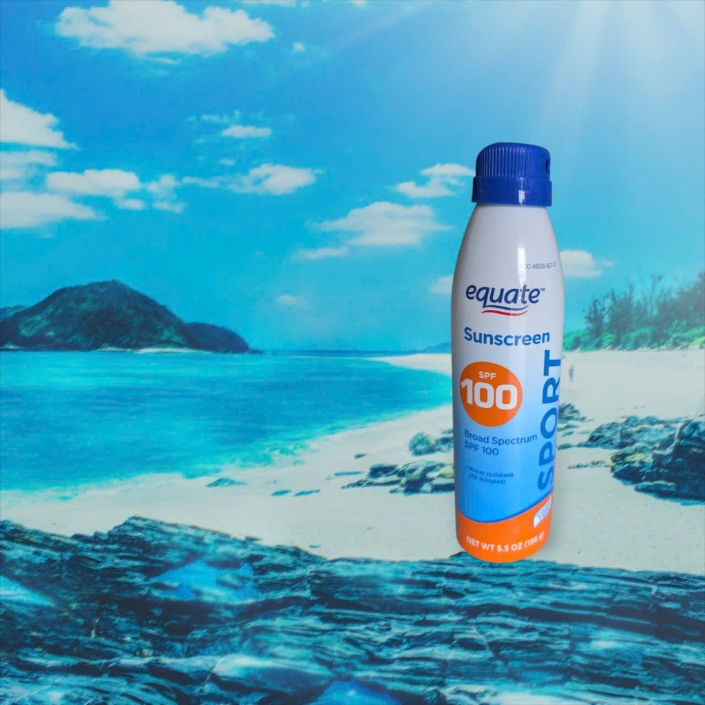 Xịt chống nắng Equate SPF 100 (hàng nội địa Mỹ)-Equate Sport Sunscreen Spray SPF 100