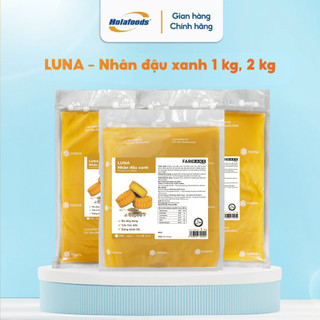 [SX 2026] LUNA - Nhân bánh trung thu đậu xanh FariBake từ Farina 1kg; 2kg - Ngọt thanh, mịn dễ làm, cải tiến giảm ngọt