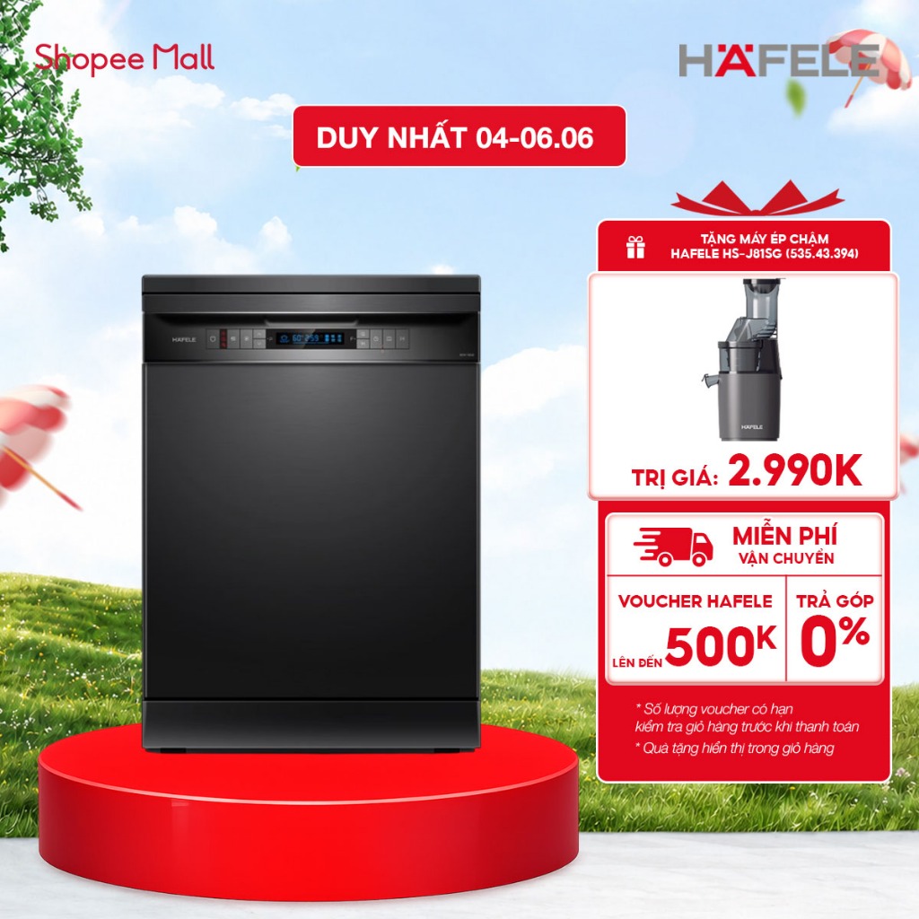 Máy rửa chén HDW-F605B 535.29.660