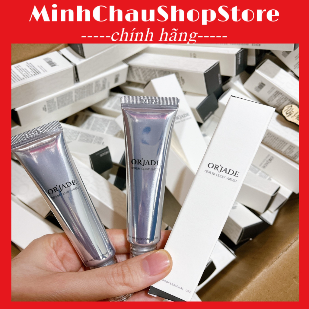 Tinh chất pha nền Căng Bóng ORJADE Serum Glow Water bí quyết cho lớp nền căng bóng