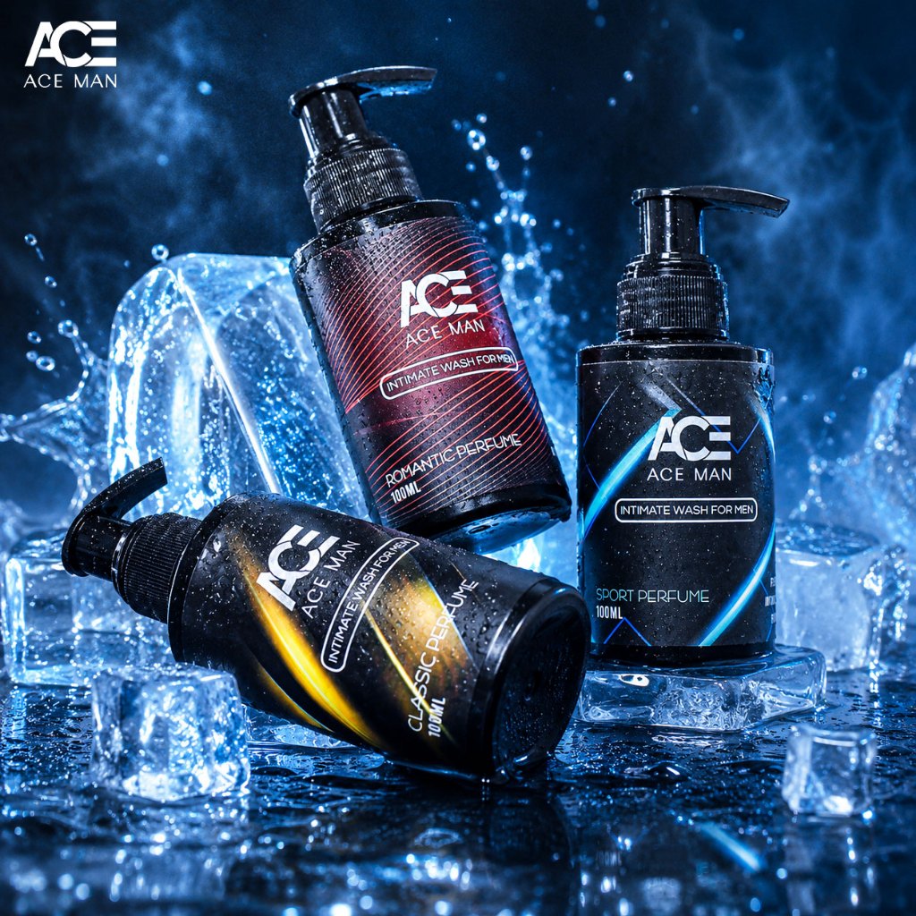 Dung dịch vệ sinh nam ACEMAN 100ml làm sạch hiệu quả, mùi hương nam tính