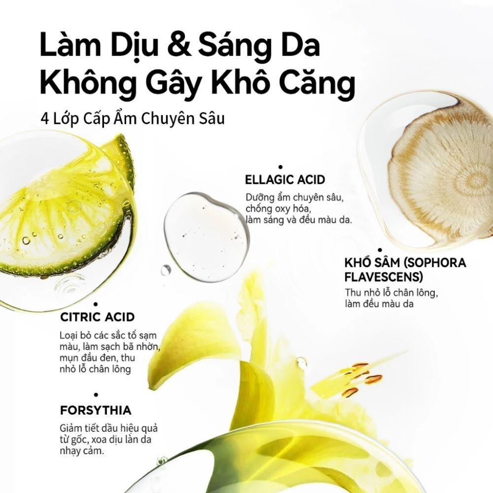 Ảnh 6 của Mặt nạ FOCALSKIN OIL CONTROL AND GLOWING CLAY MASK giúp cung cấp độ ẩm cho da, giúp làm sạch da 60g