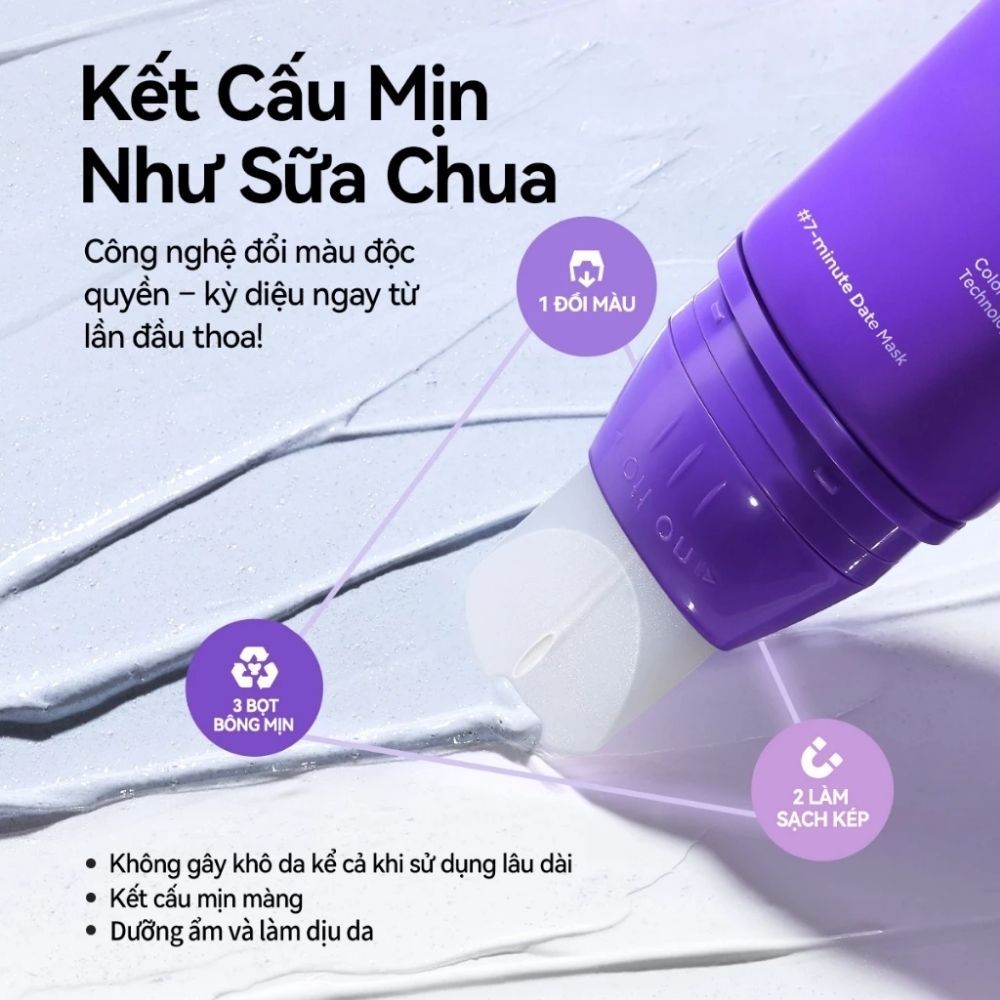 Ảnh 7 của Mặt nạ FOCALSKIN OIL CONTROL AND GLOWING CLAY MASK giúp cung cấp độ ẩm cho da, giúp làm sạch da 60g