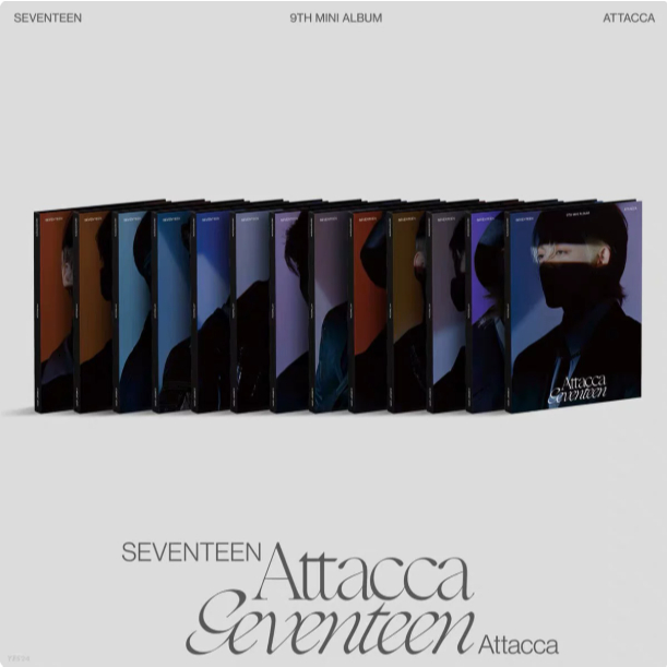 Album SEVENTEEN Attacca CARAT Ver 9th Mini Nguyên Seal Chính Hãng Kpop CARAT Fan Goods Gift