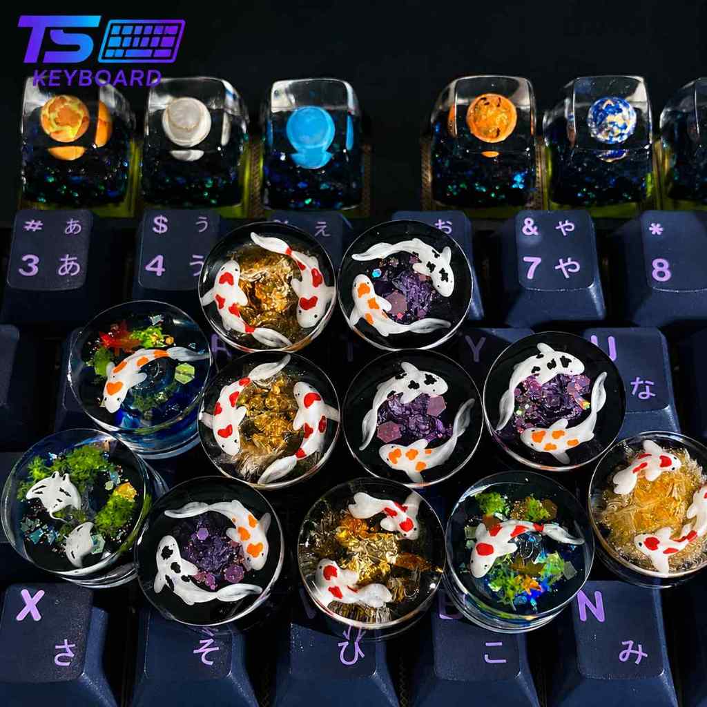 Knob M1 Resin ( bản tròn ) – Dùng Cho Mod007, ICE75, GMMKPro, Monka6075Pro, RK R65,..