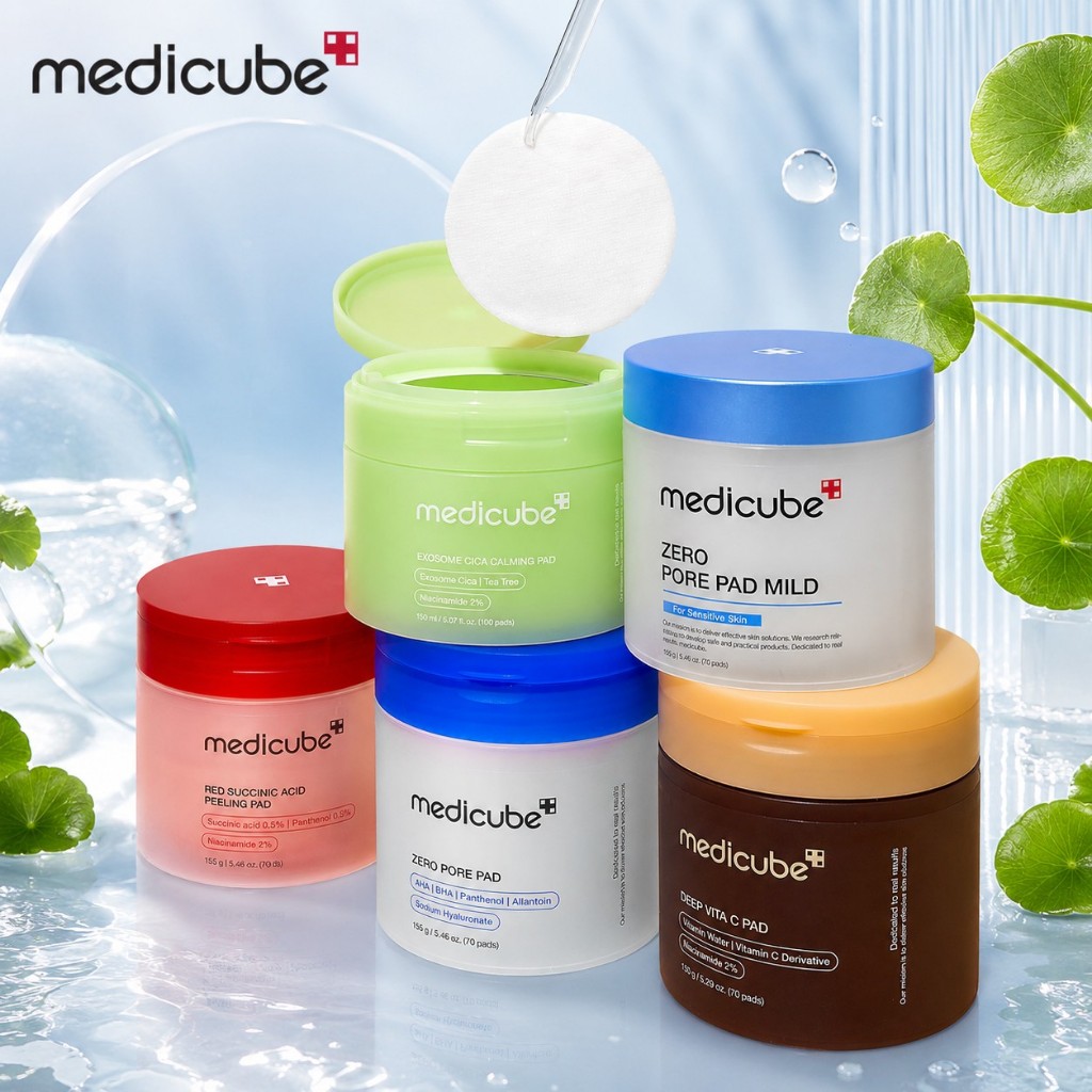Medicube Zero Pore Pad 2.0 - 70 Pad/ Zero Pore Pad Mild / Super Cica Pad / Red Succinic Acid Pad / D