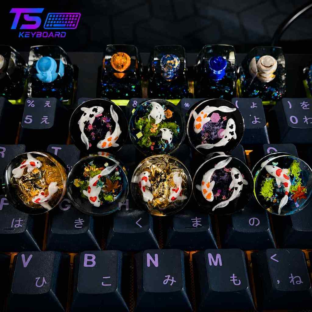 Knob Resin Cho Akko MOD007 PC, Fuhlen H75s (V1, V2),... – Núm Xoay Bàn Phím Cơ – ( MC14124 )