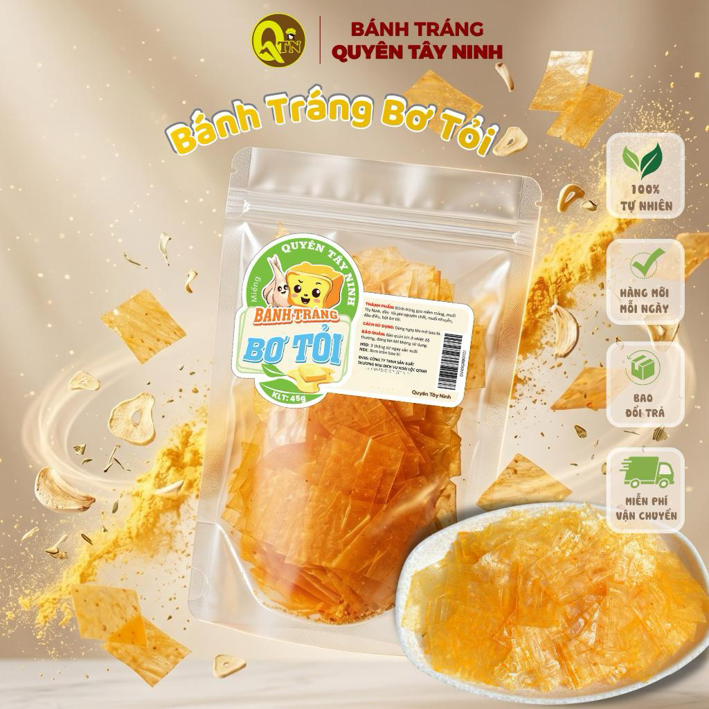 Bánh Tráng Trộn Bơ Tỏi, Rim Tỏi, Muối Tỏi, Bò Tỏi Chua Cay| Quyên Tây Ninh